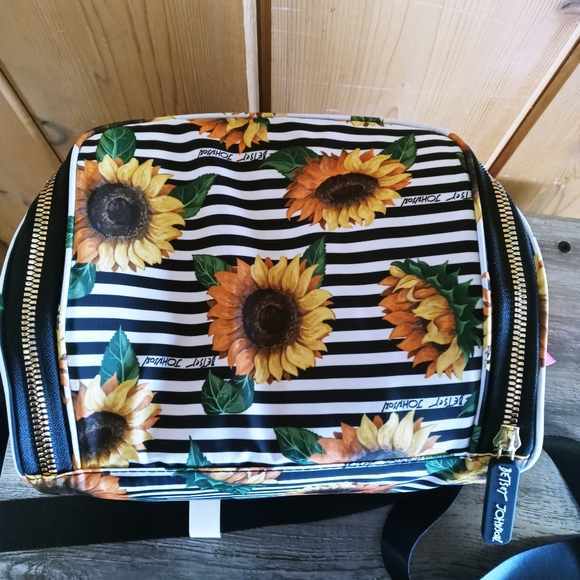 Betsey johnson sunflower luggage Clearance